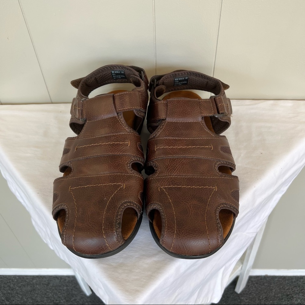 Nunn bush men’s fishermen sandals rio grande Sz 14m